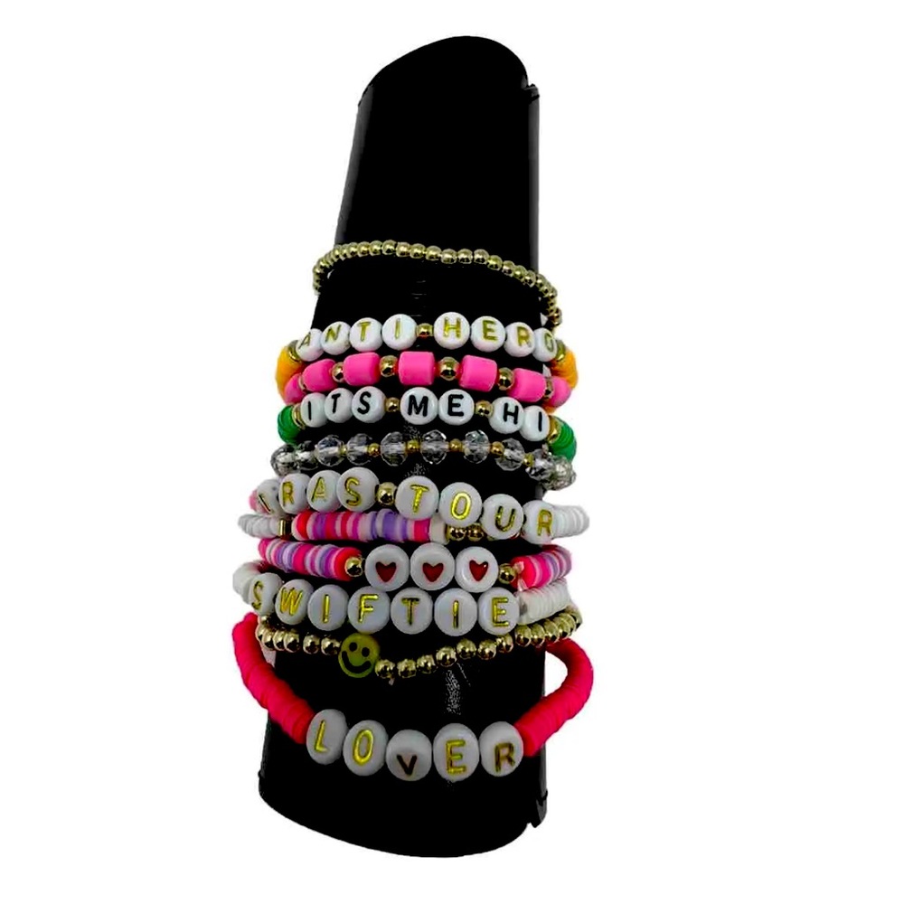 Taylor Swift Eras Tour Inspired Friendship Bracelets For Swifties Set of 11 NEW